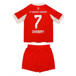 Bayern Munich Serge Gnabry #7 Thuis tenue Kids 2025-26 Korte Mouw (+ Korte broeken)
